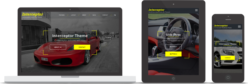 Interceptor responsive design