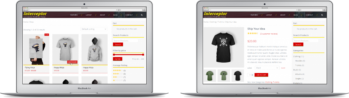 Interceptor WooCommerce